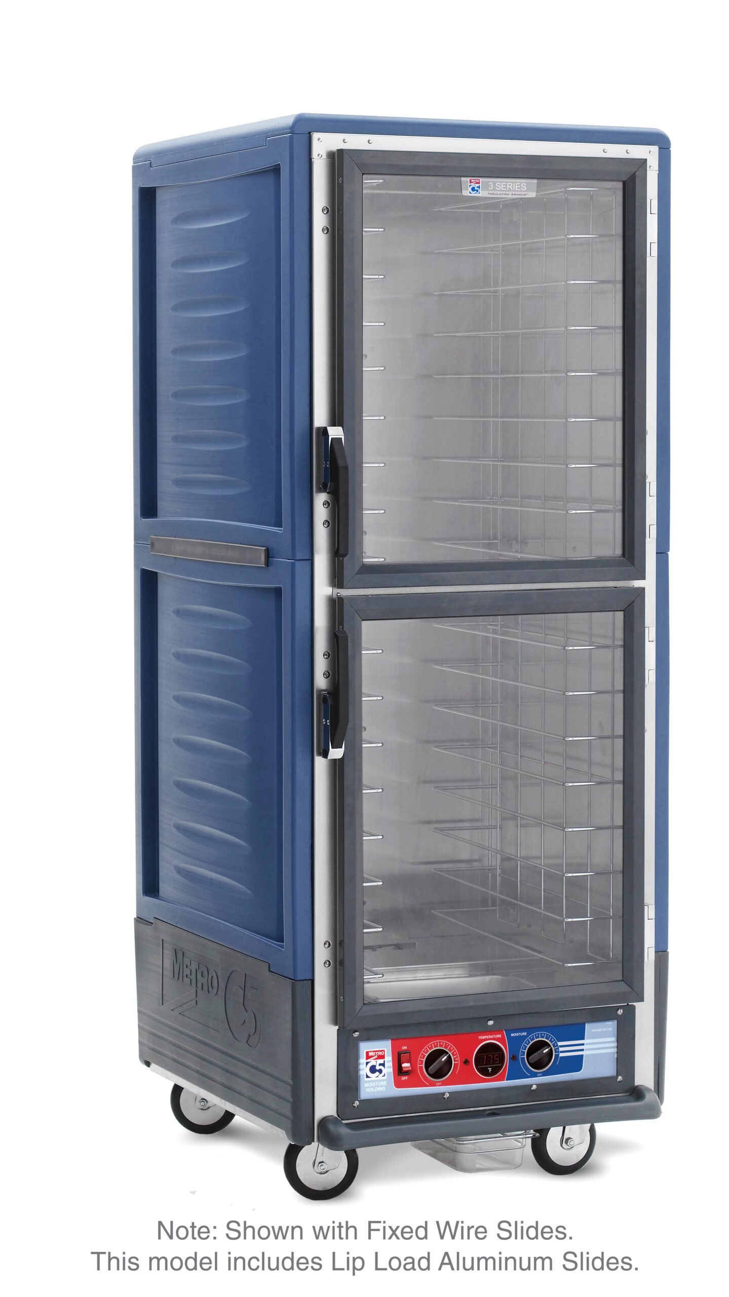 Metro Insulated Moisture Heated Holding/Proofing Cabinet, Full Height, Dutch , Blue