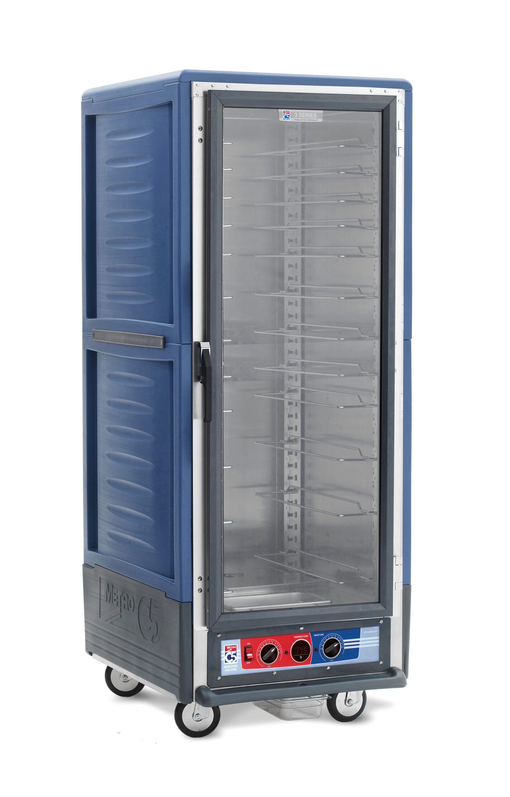 Metro Insulated Moisture Heated Holding/Proofing Cabinet, Full Height,, 1681- Blue