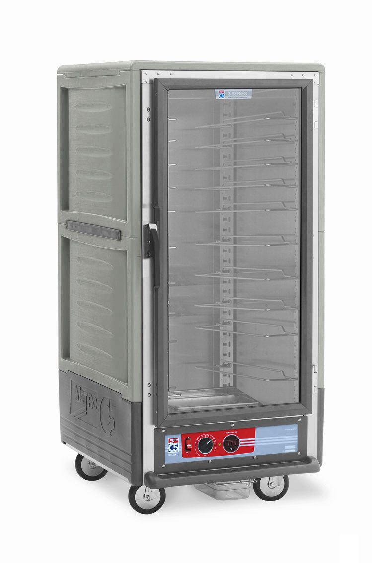 Metro Insulated Holding Cabinet, 3/4 Height , Gray