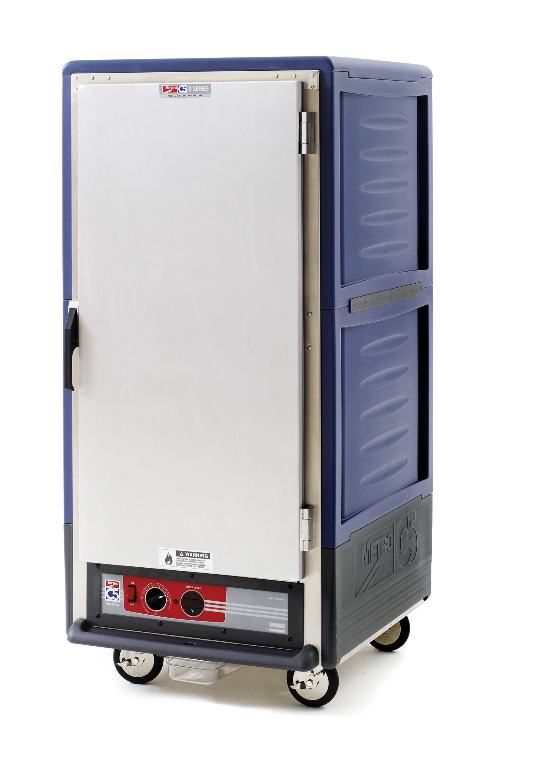 Metro Insulated Holding Cabinet, 3/4 Height,, 1681- Blue