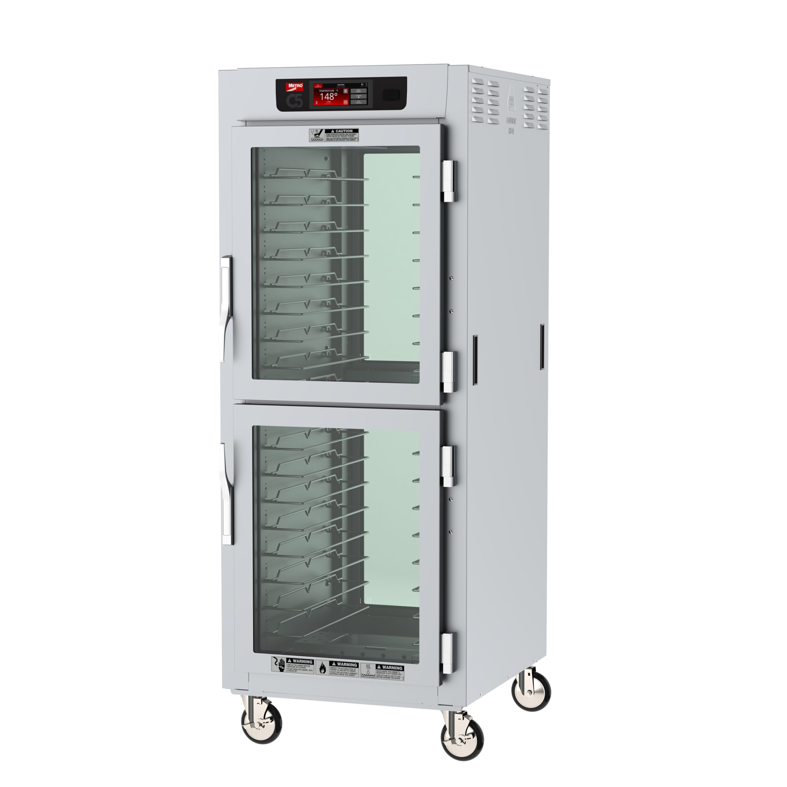 Metro Insulated Pass-Thru Holding Cabinet, Full Height, Dutch/Dutch,, 1681