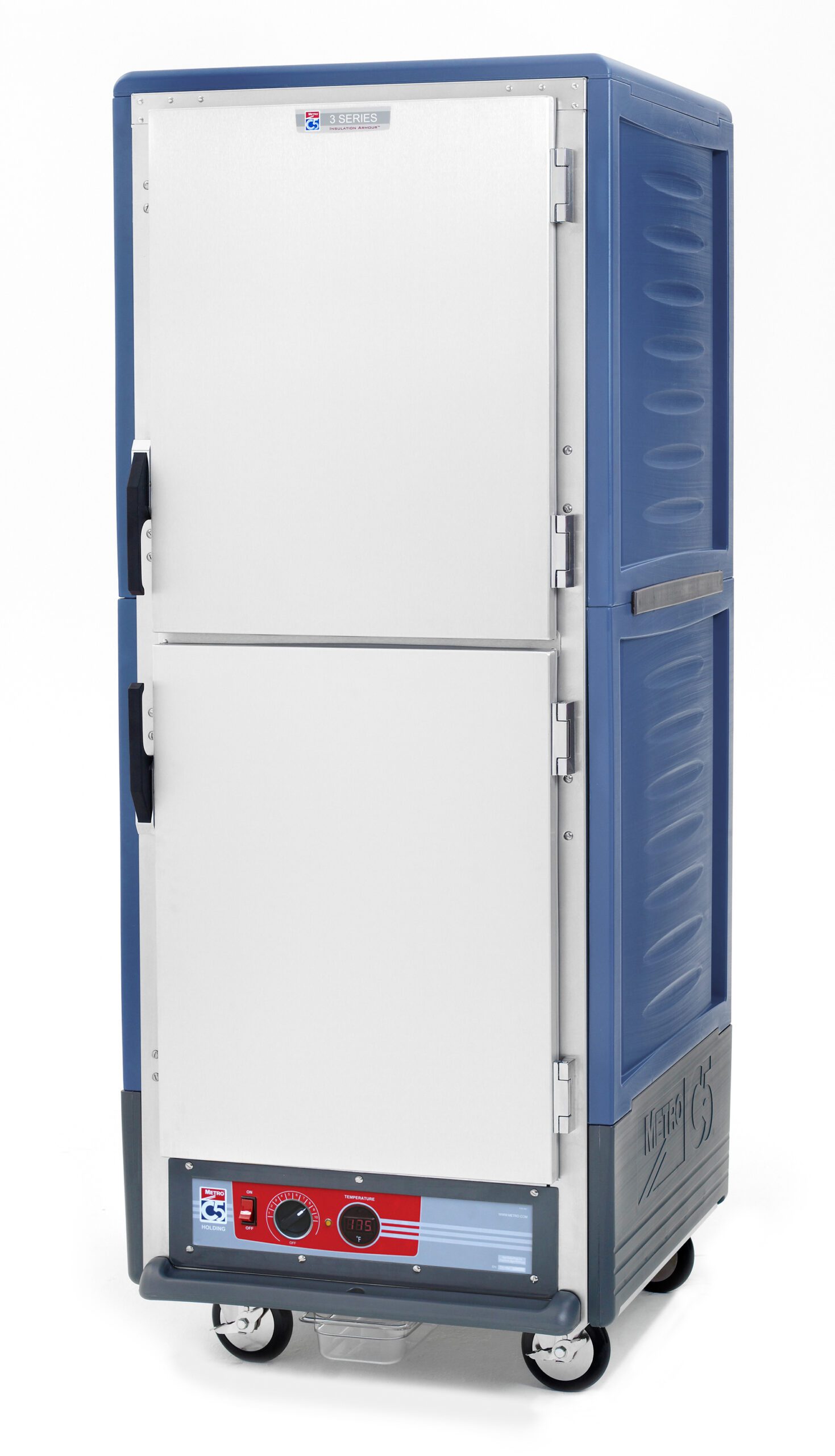 Metro Insulated Holding Cabinet, Full Height, Dutch,, 1681- Blue