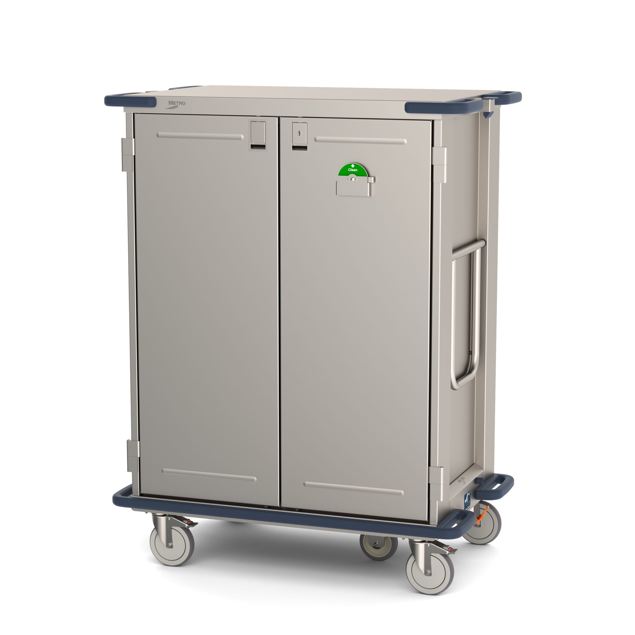 Metro CaseVue CV36HS-5BH Surgical Case Cart and 5th Wheel Steering "D