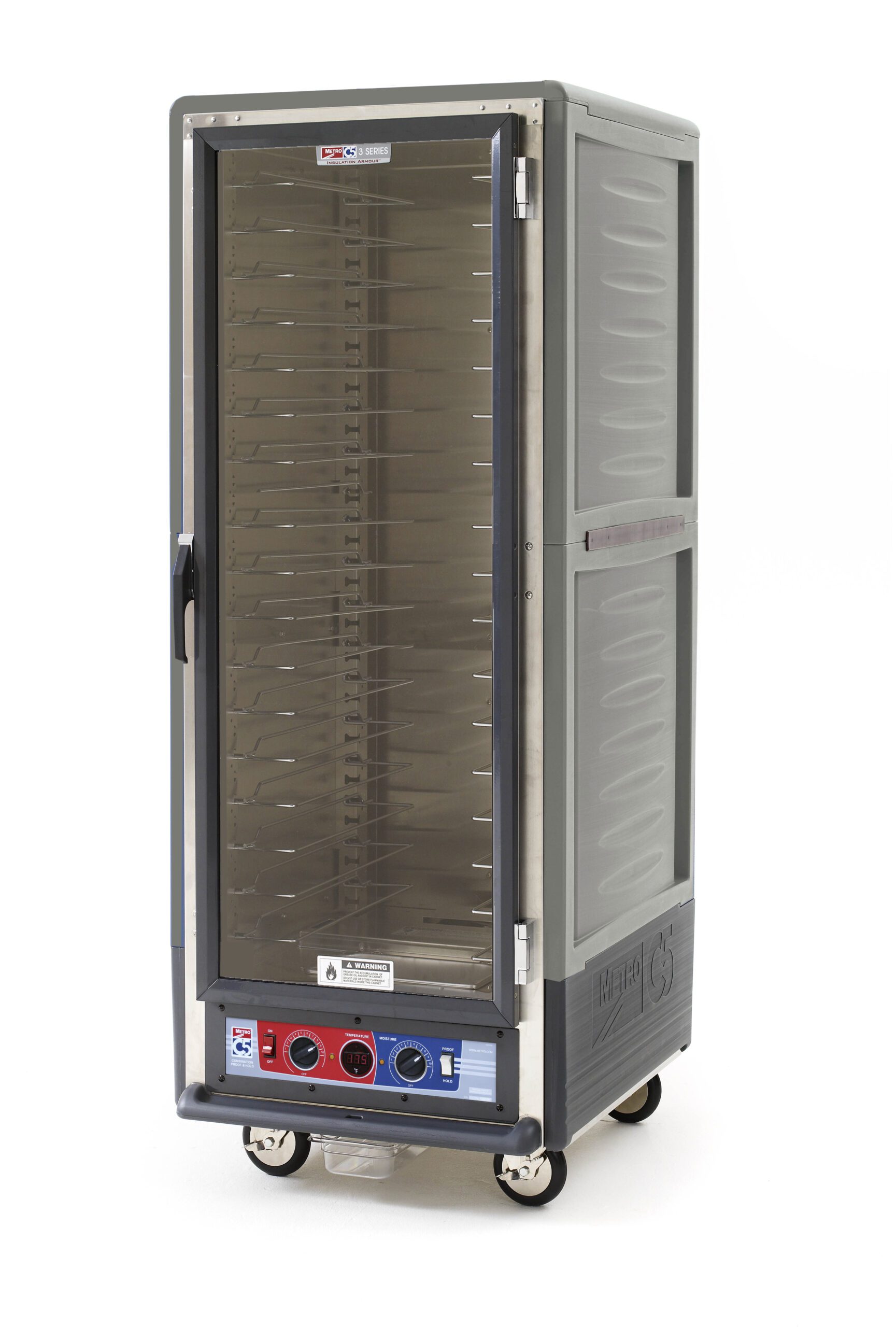 Metro Insulated Holding/Proofing Cabinet, Full Height,, 1681- Gray
