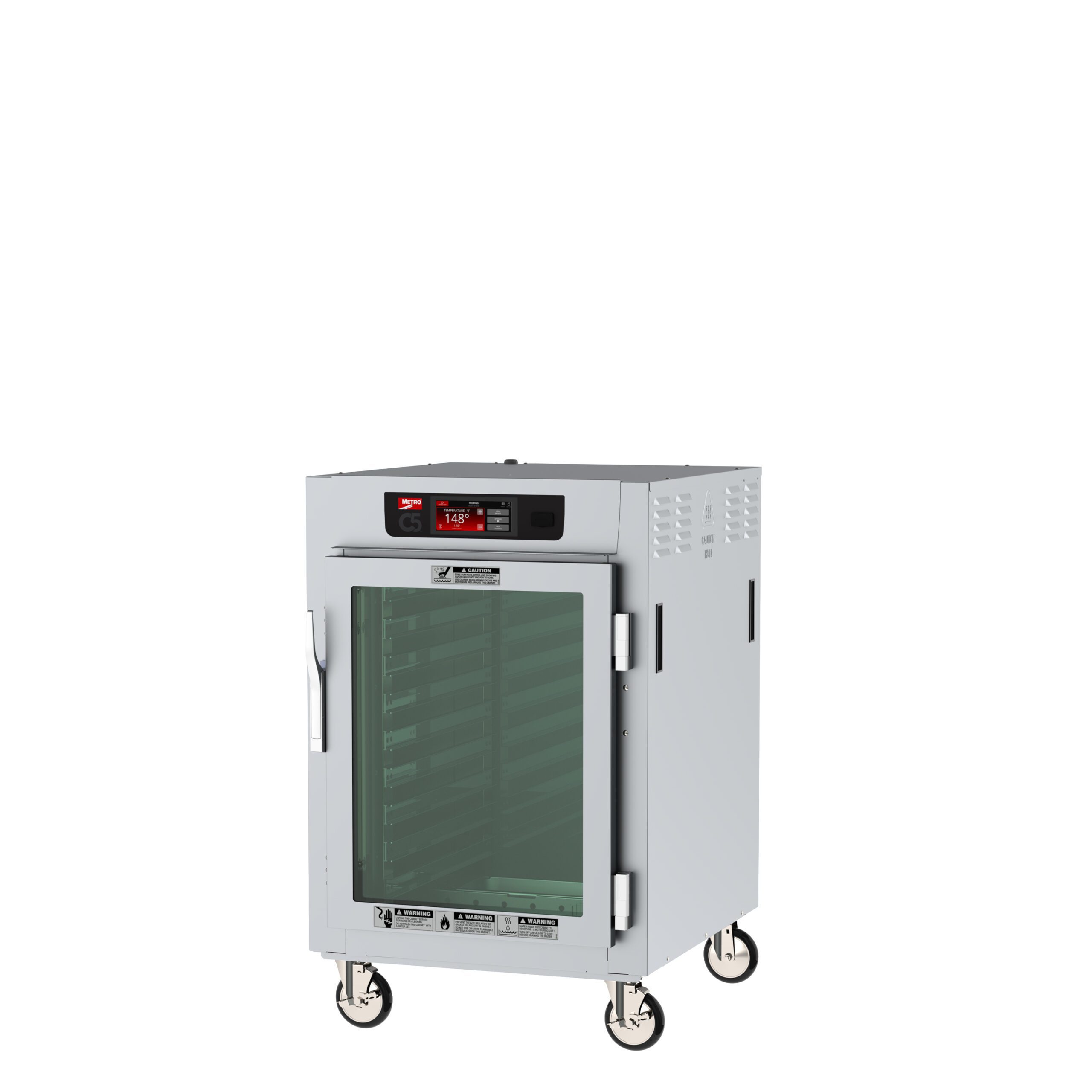 Metro C Insulated Pass-Thru Holding Cabinet, 1/2 Height/