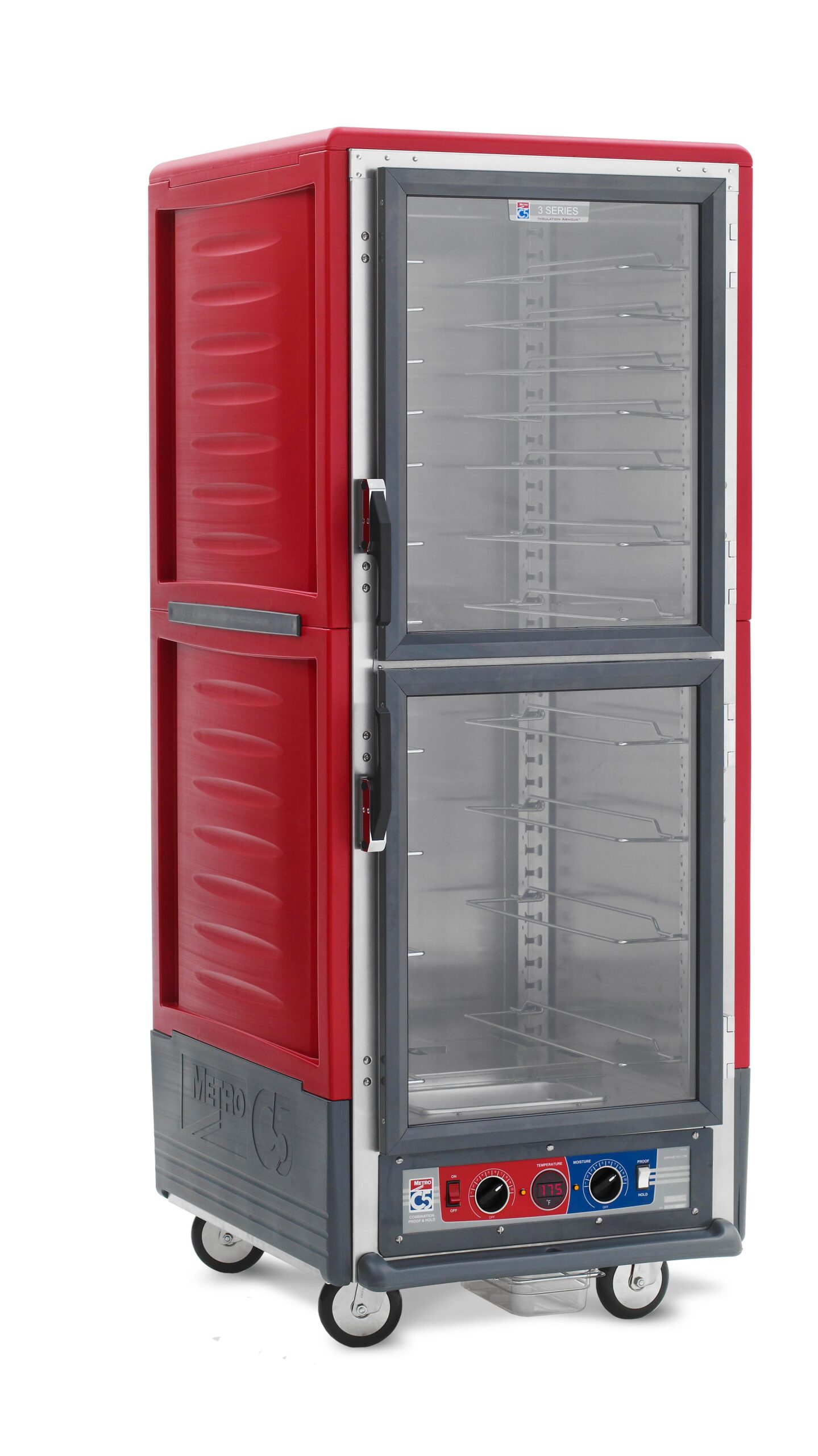Metro Insulated Holding/Proofing Cabinet, Full Height, Dutch , Red