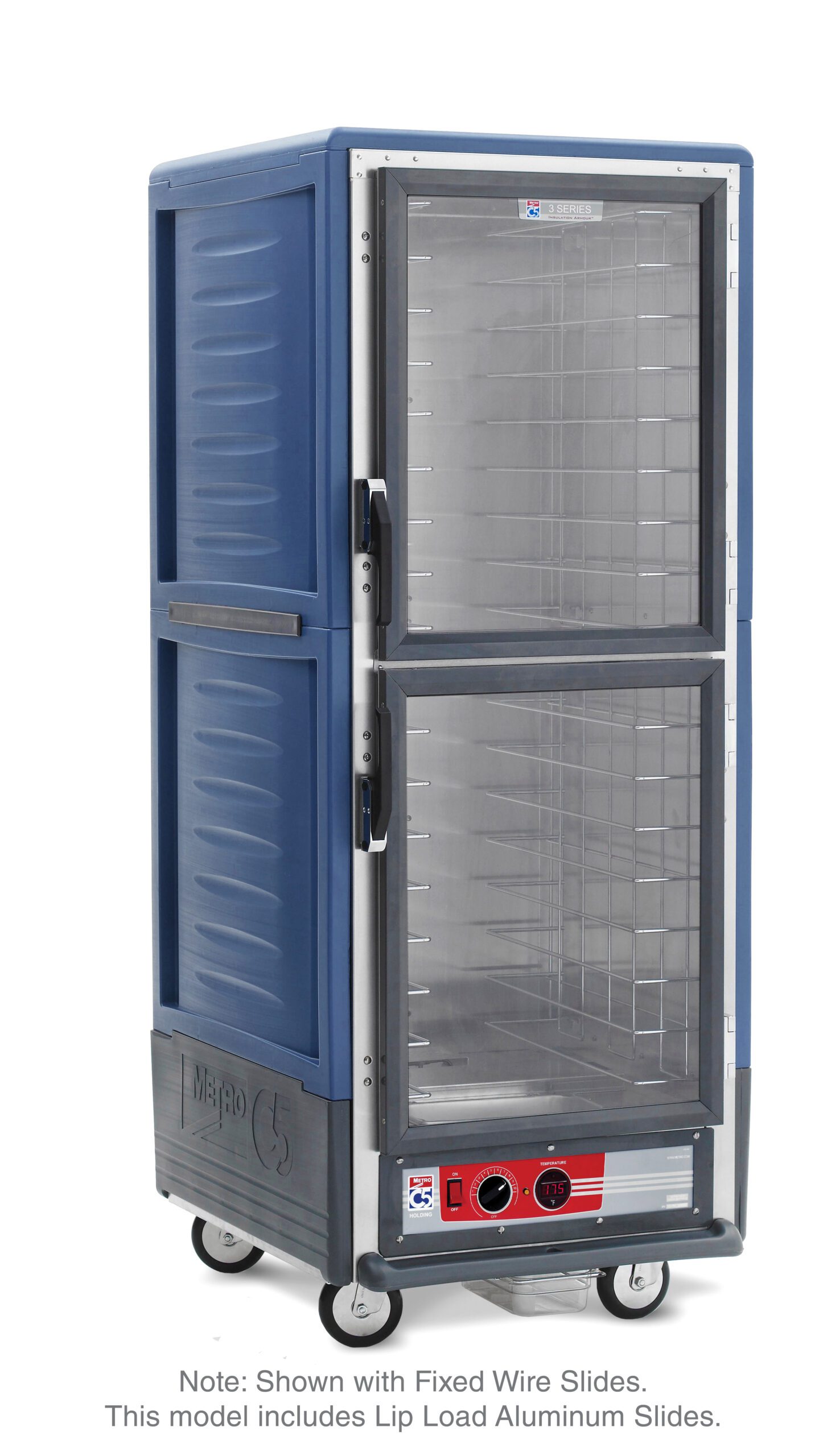 Metro Insulated Holding Cabinet, Full Height, Dutch,, 1681- Blue