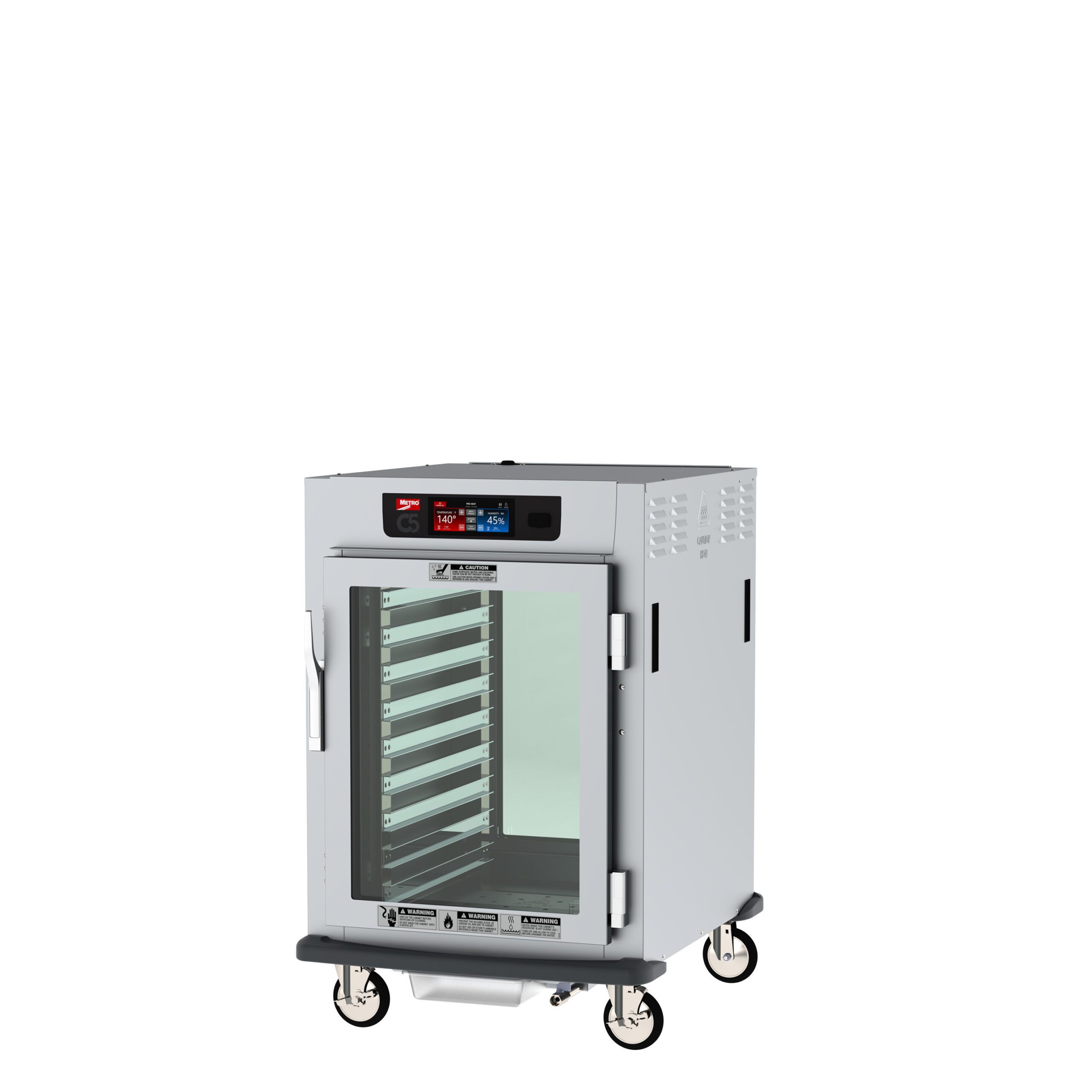 Metro Controlled Humidity Pass-Thru Heated Holding and Proofing Cabinet, 1/2 Height/,, 1681