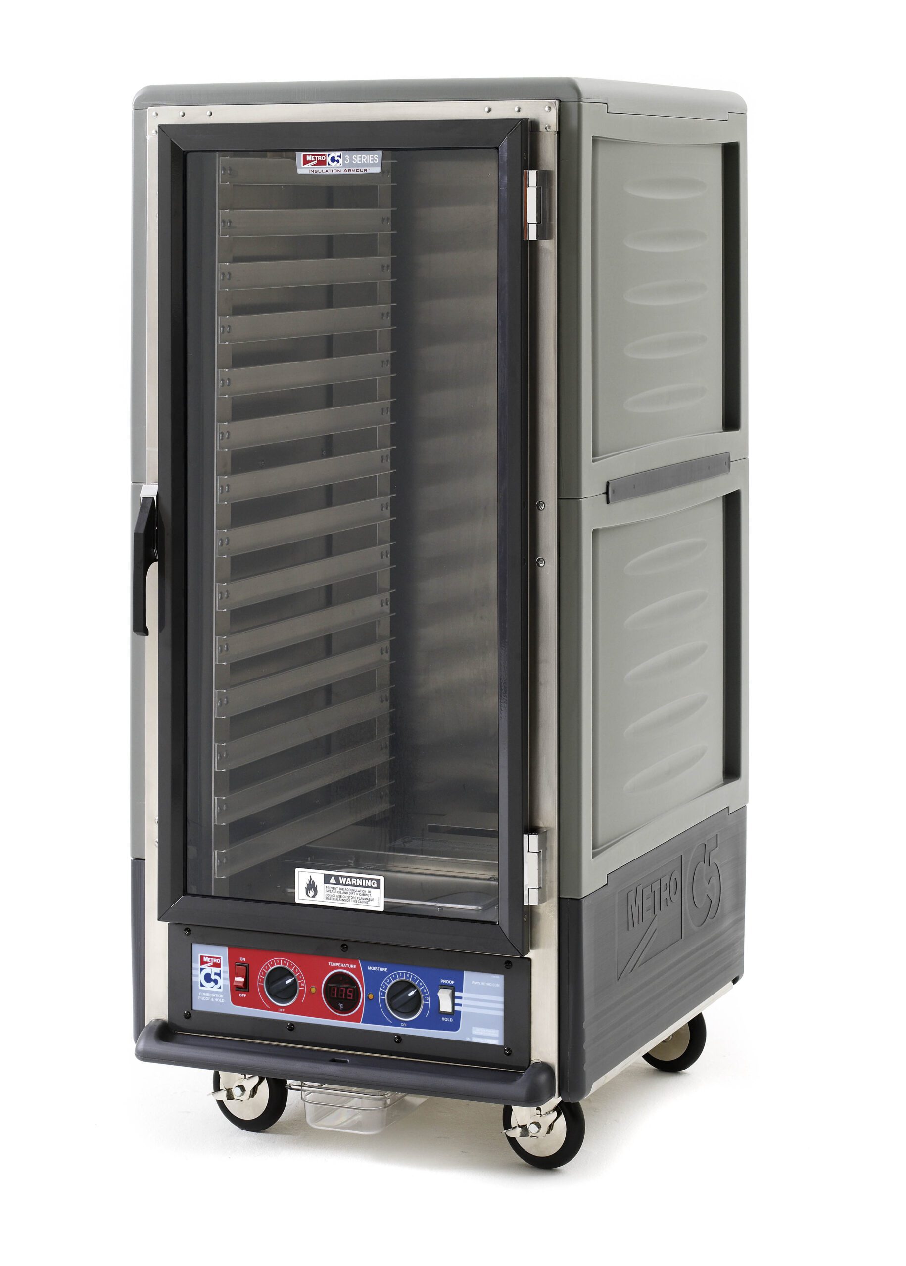 Metro Insulated Holding/Proofing Cabinet, 3/4 Height,, 1681- Gray