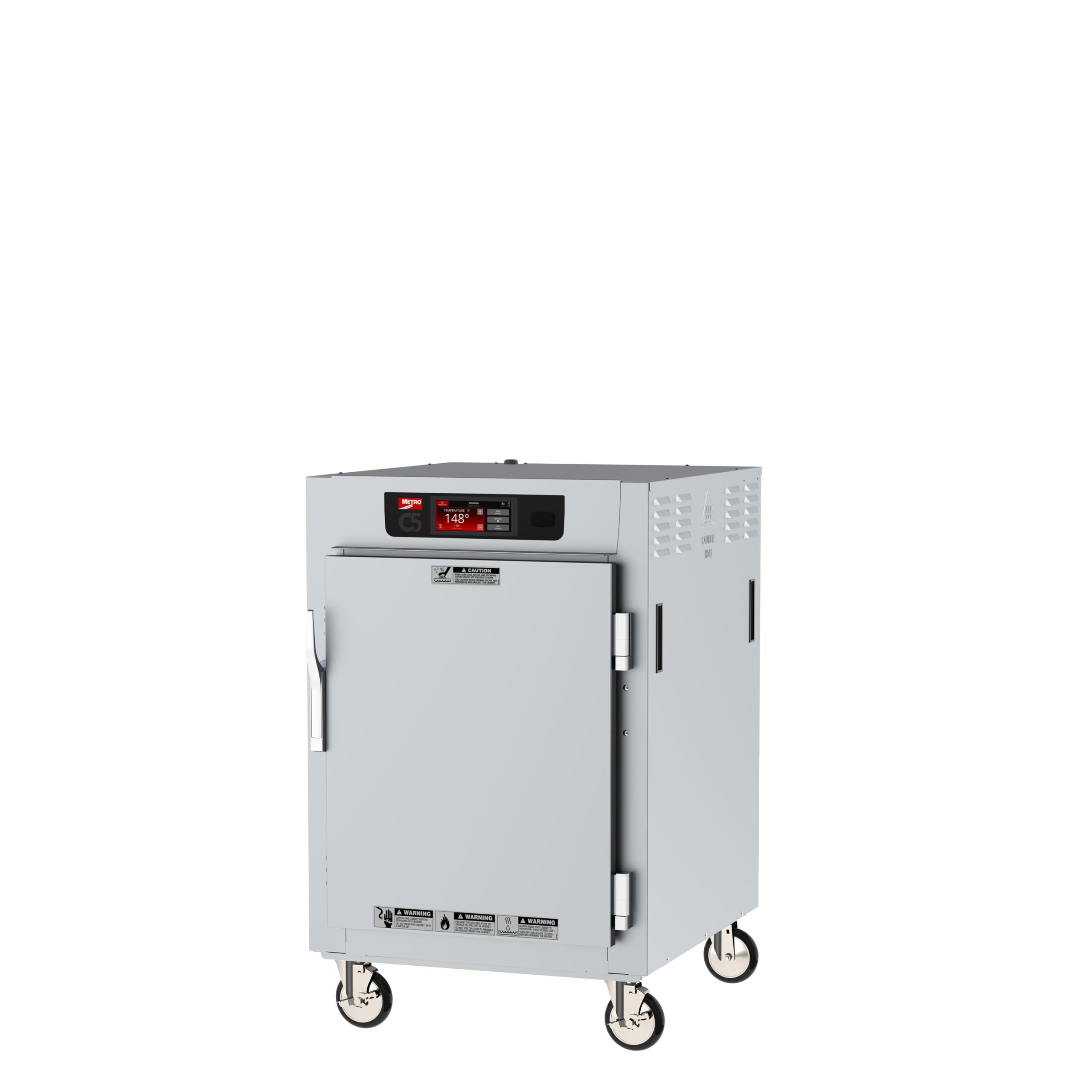 Metro C Insulated Pass-Thru Holding Cabinet, 1/2 Height/