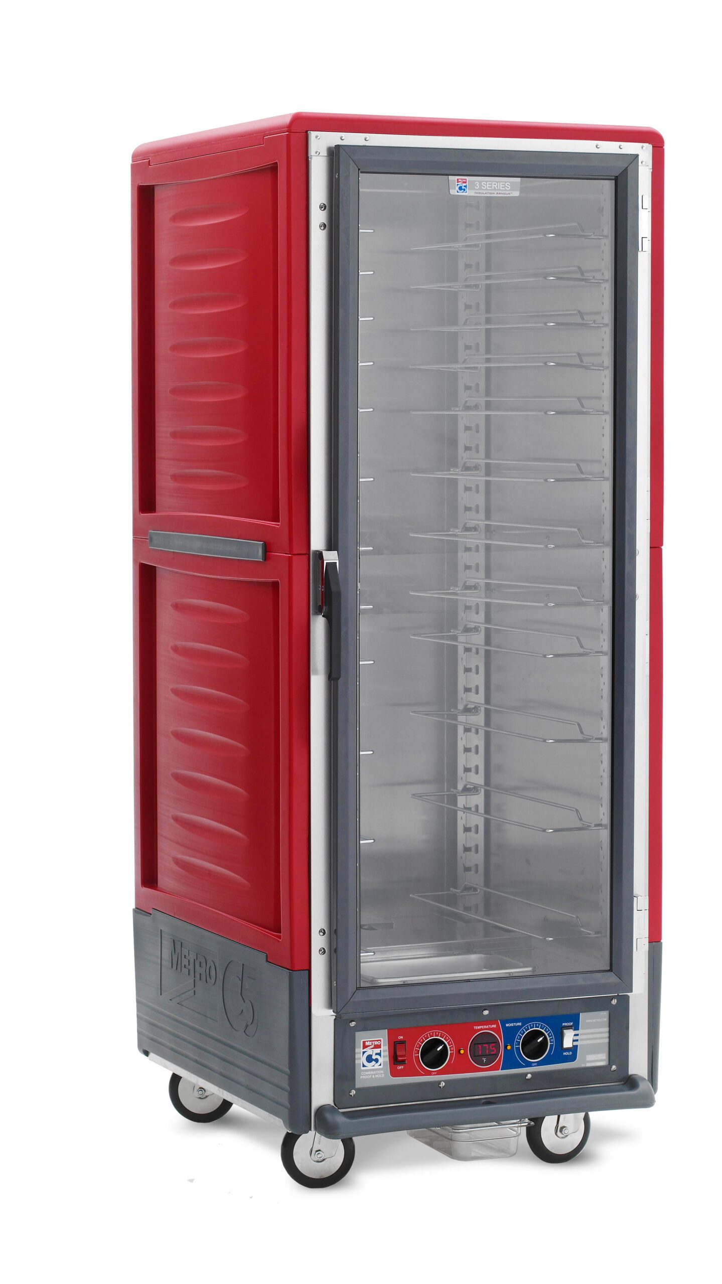 Metro Insulated Holding/Proofing Cabinet, Full Height , Red