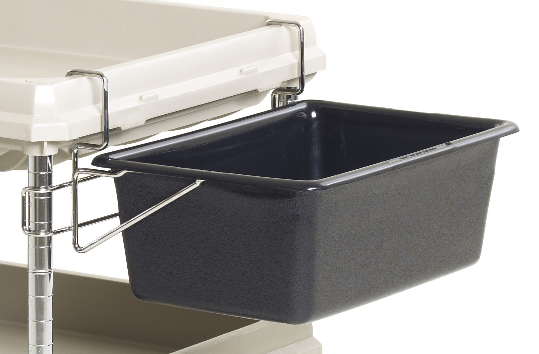 Metro BCUB Utility Bin and Holder for Metro Deep Ledge Utility Cart