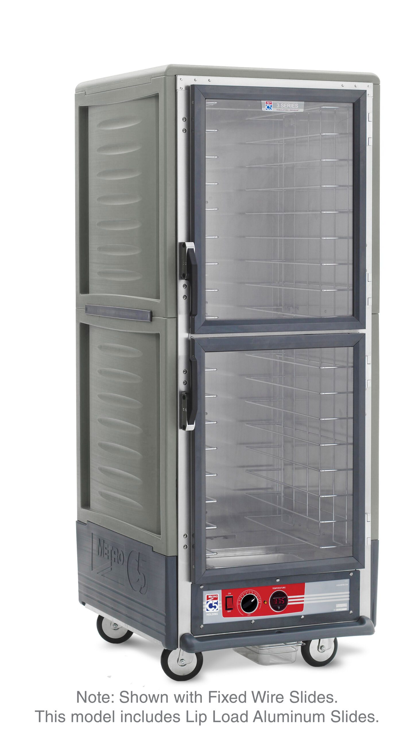 Metro Insulated Holding Cabinet, Full Height, Dutch,, 1681- Gray
