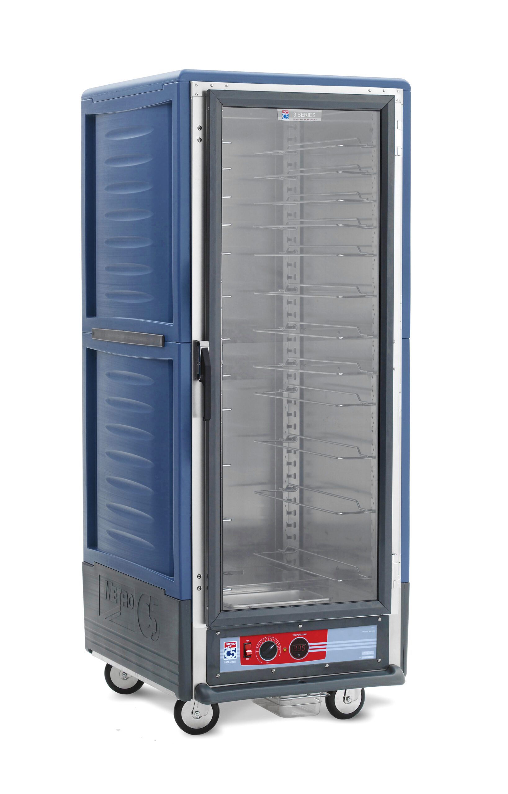 Metro Insulated Holding Cabinet, Full Height,, 1681- Blue