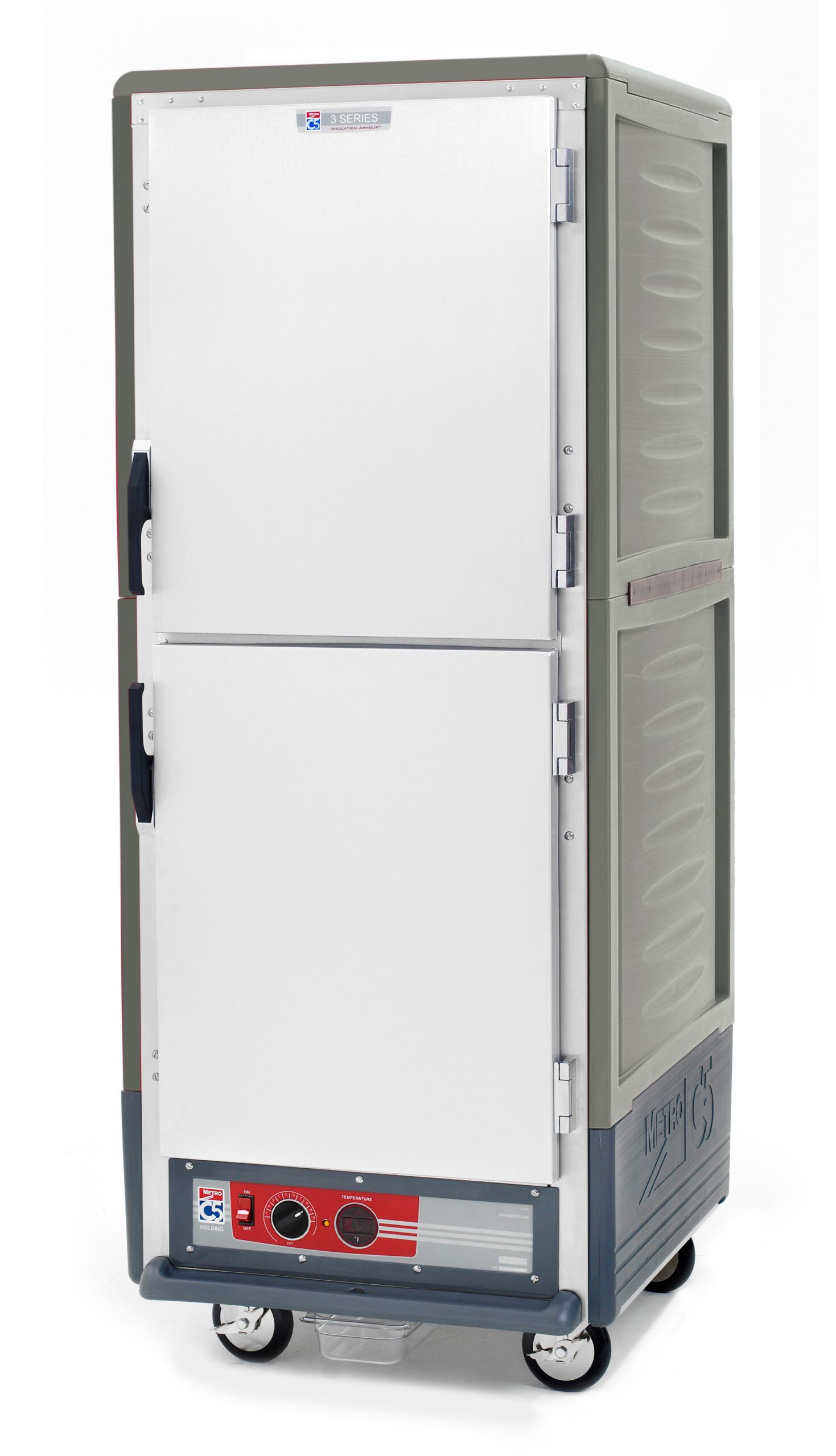 Metro Insulated Holding Cabinet, Full Height, Dutch , Gray
