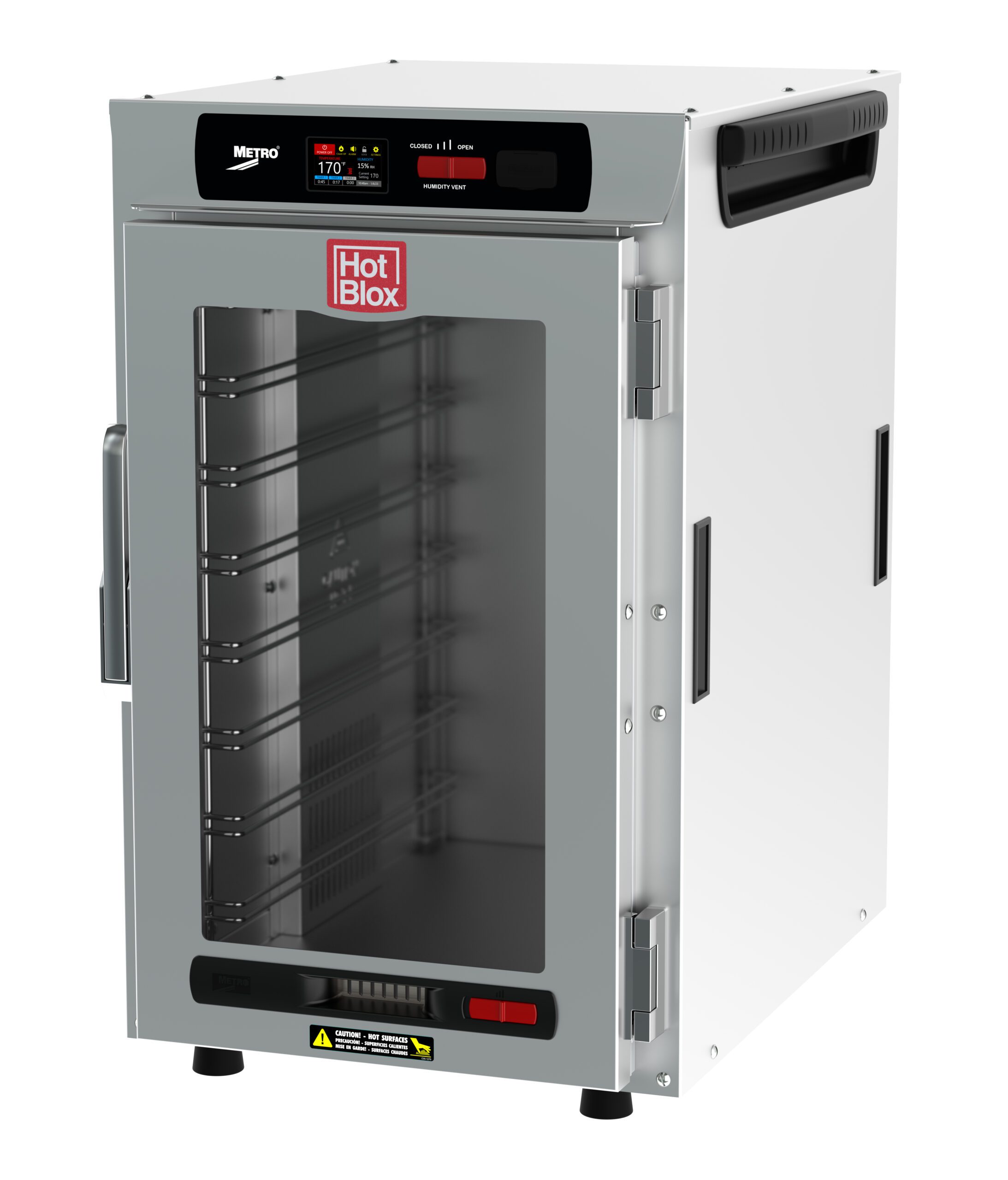 Metro HotBlox Narrow 8-Pan Insulated Holding Cabinet
