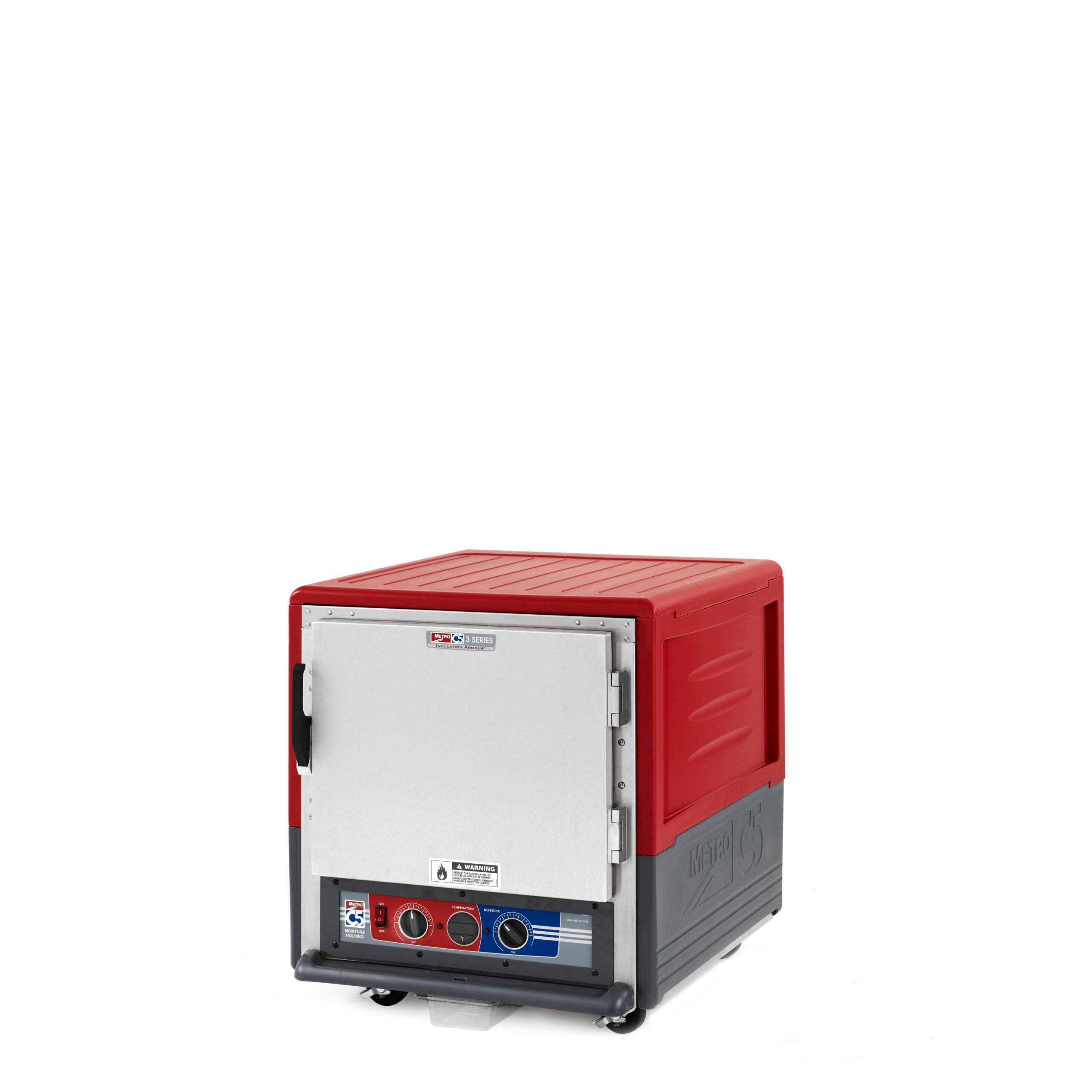 Metro Insulated Moisture Heated Holding/Proofing Cabinet,, 1681- Red