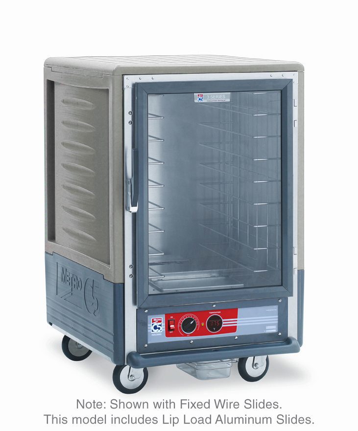 Metro Insulated Holding Cabinet, 1/2 Height,, 1681- Gray
