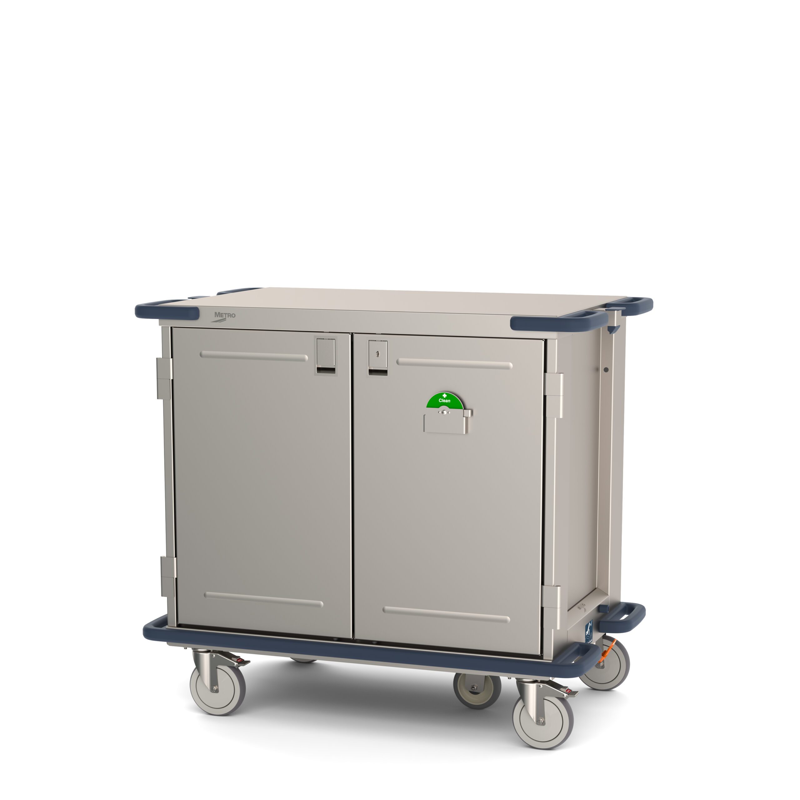 Metro CaseVue CV36LS-5B Surgical Case Cart and 5th Wheel Steering "D