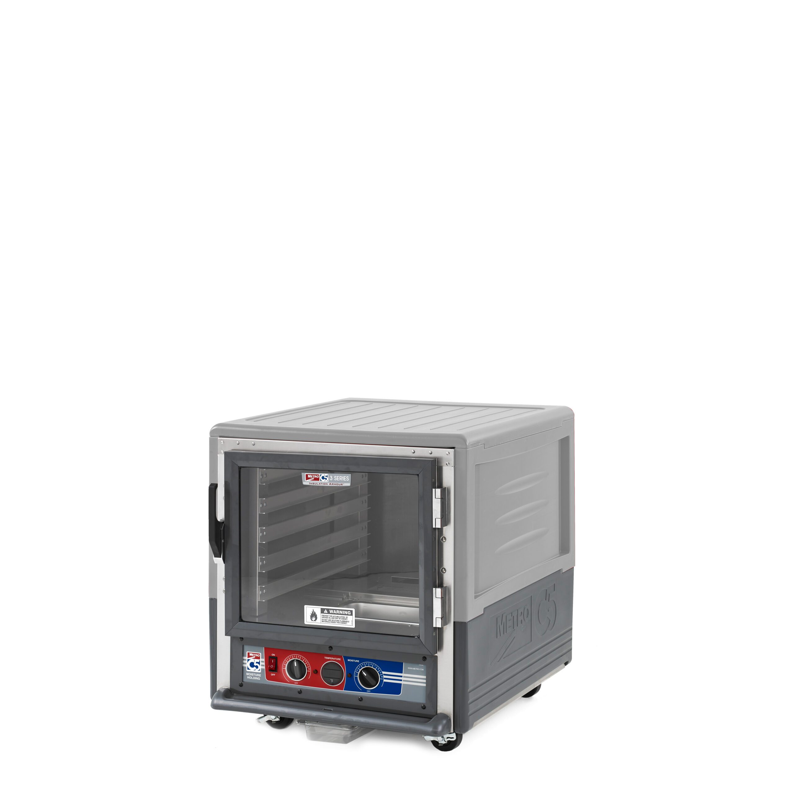 Metro Insulated Moisture Heated Holding/Proofing Cabinet , Gray