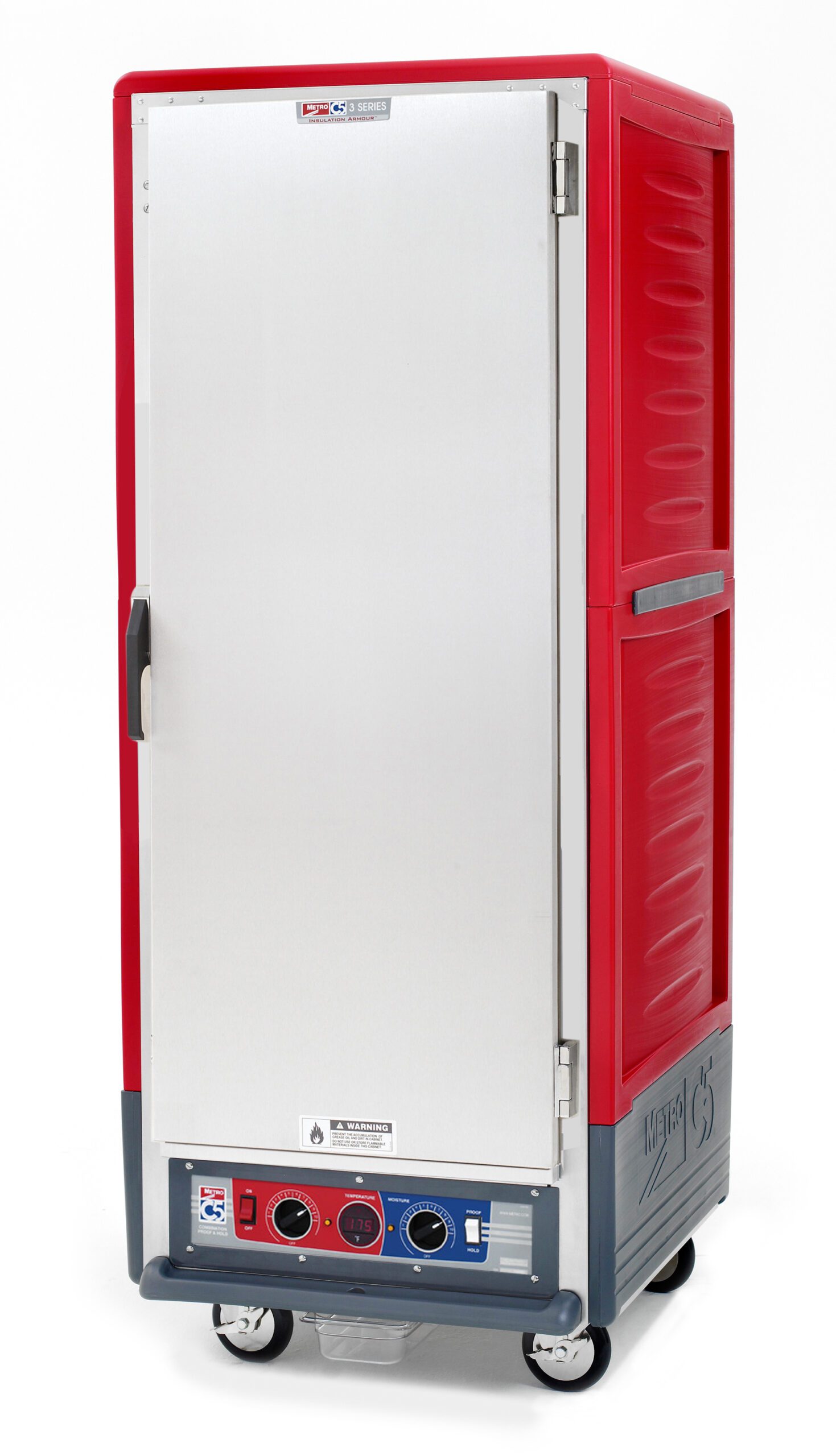 Metro Insulated Holding/Proofing Cabinet, Full Height , Red