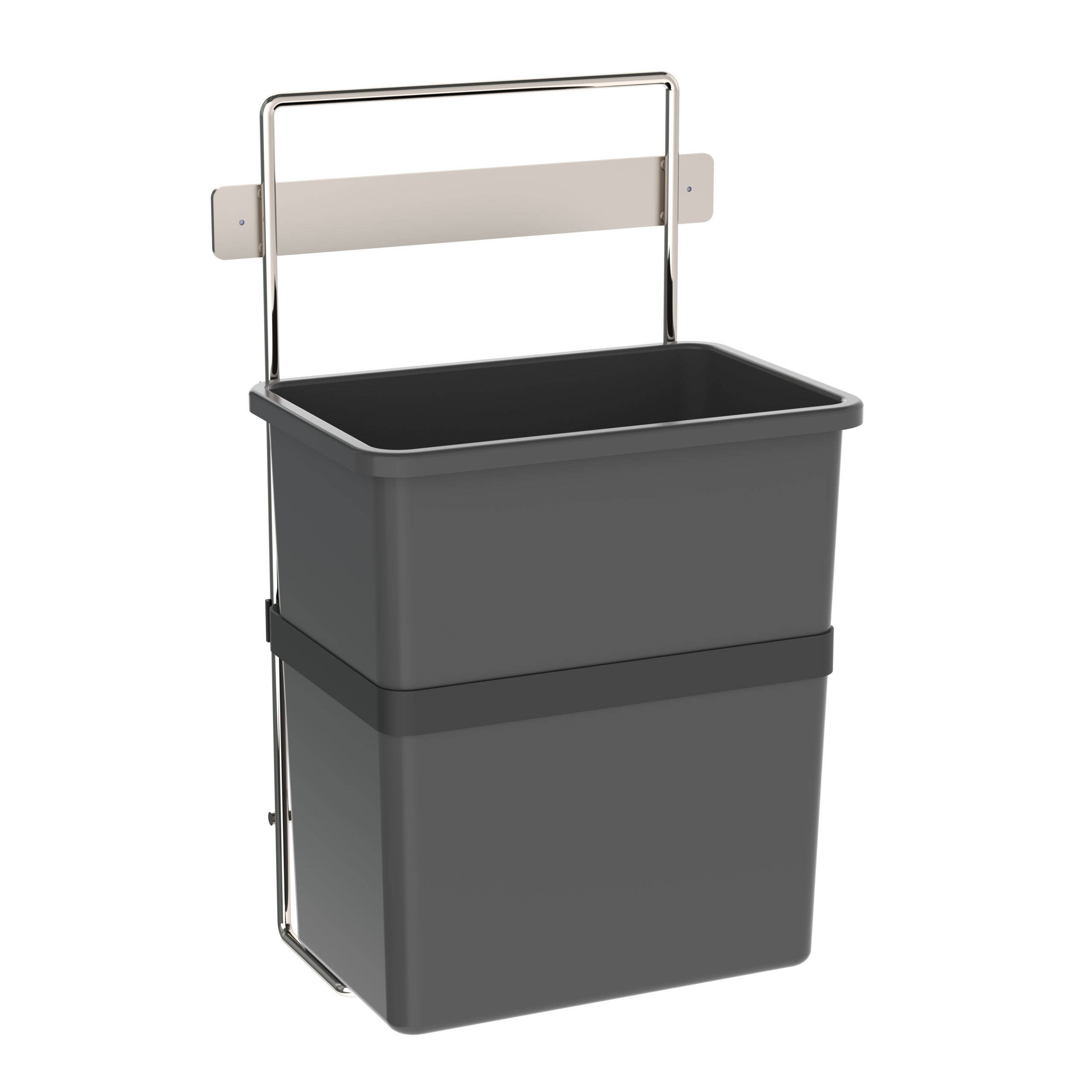 Metro 28-Quart Waste Basket and Holder for Flexline and Lifeline Carts