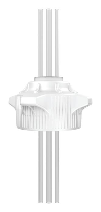 Justrite Cap,120Mm/4"/8" Tubing