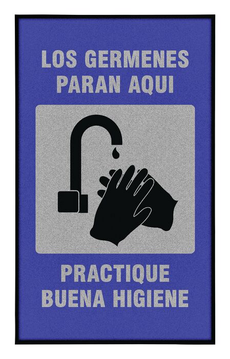 Justrite Mat 194 Span Germs Stop