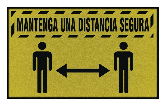 Justrite Mat 194 Span Keep Distance