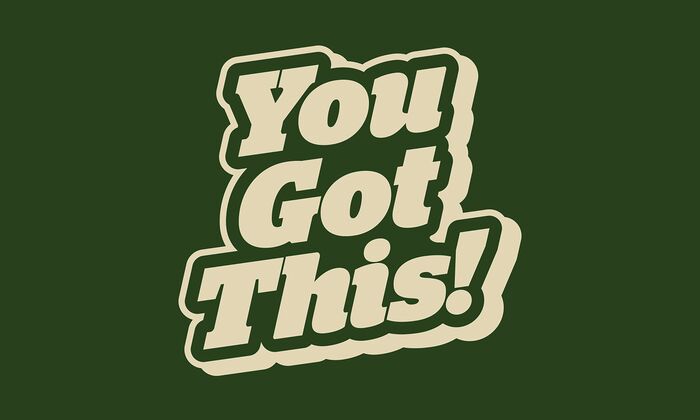 Justrite Mat 195 You Got This Gn