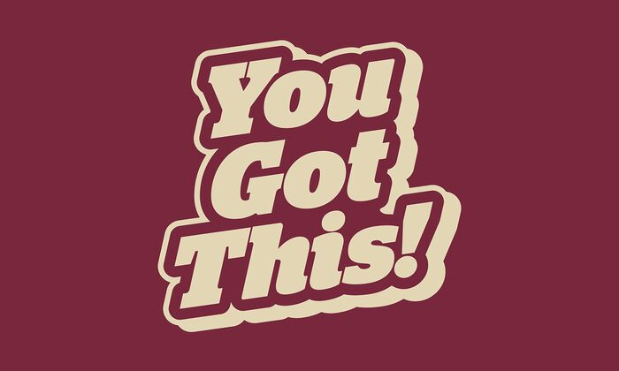 Justrite Mat 195 You Got This Rd