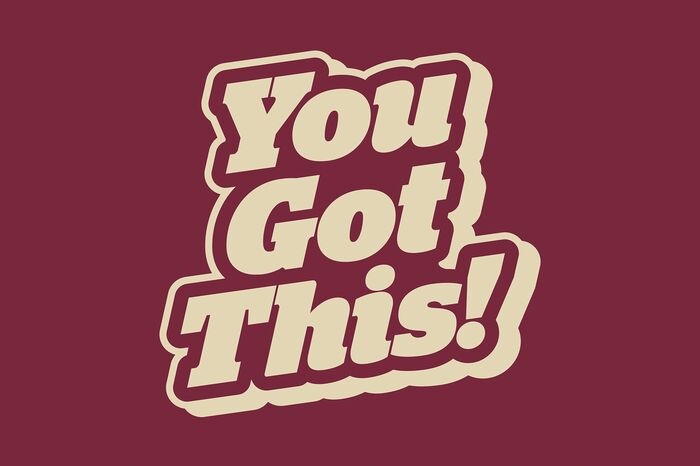 Justrite Mat 195 You Got This Rd