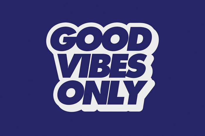 Justrite Mat 195 Good Vibes Only Bu