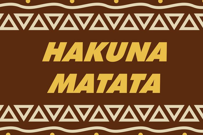 Justrite Mat 195 Hakuna Matata Br