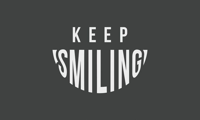 Justrite Mat 195 Keep Smiling Ch