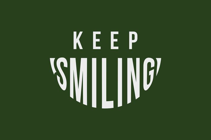 Justrite Mat 195 Keep Smiling Gn