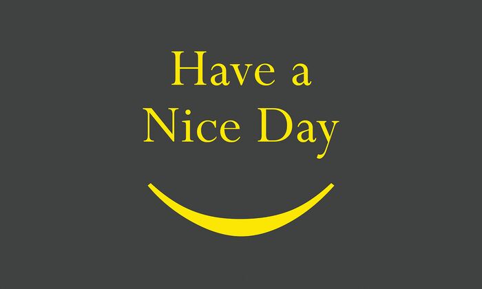 Justrite Mat 195 Have A Nice Day Ch