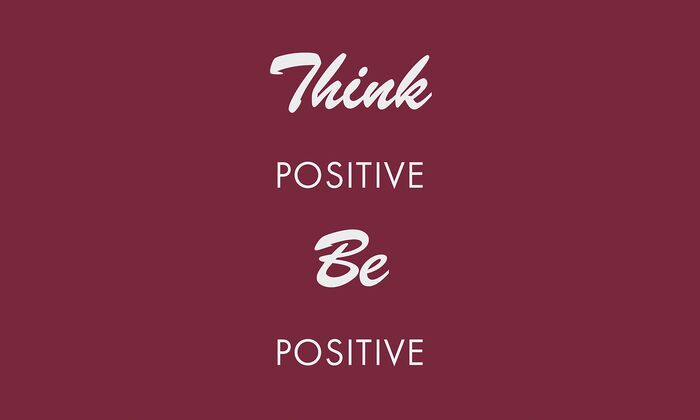Justrite Mat 195 Think Be Postve Rd