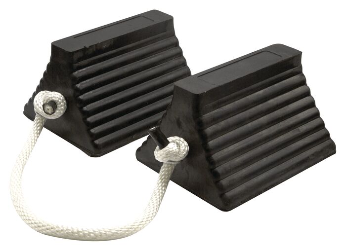 Justrite Chock,Rc,10",Pyr,Pr Blk