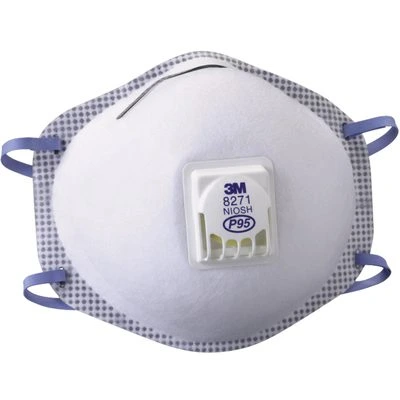 3M™ - 8271 Oil-Proof Respirator with Valve (80/Case)