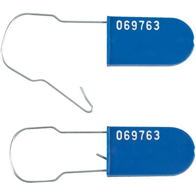 Blue Wire Padlock Seals (1000/Case)