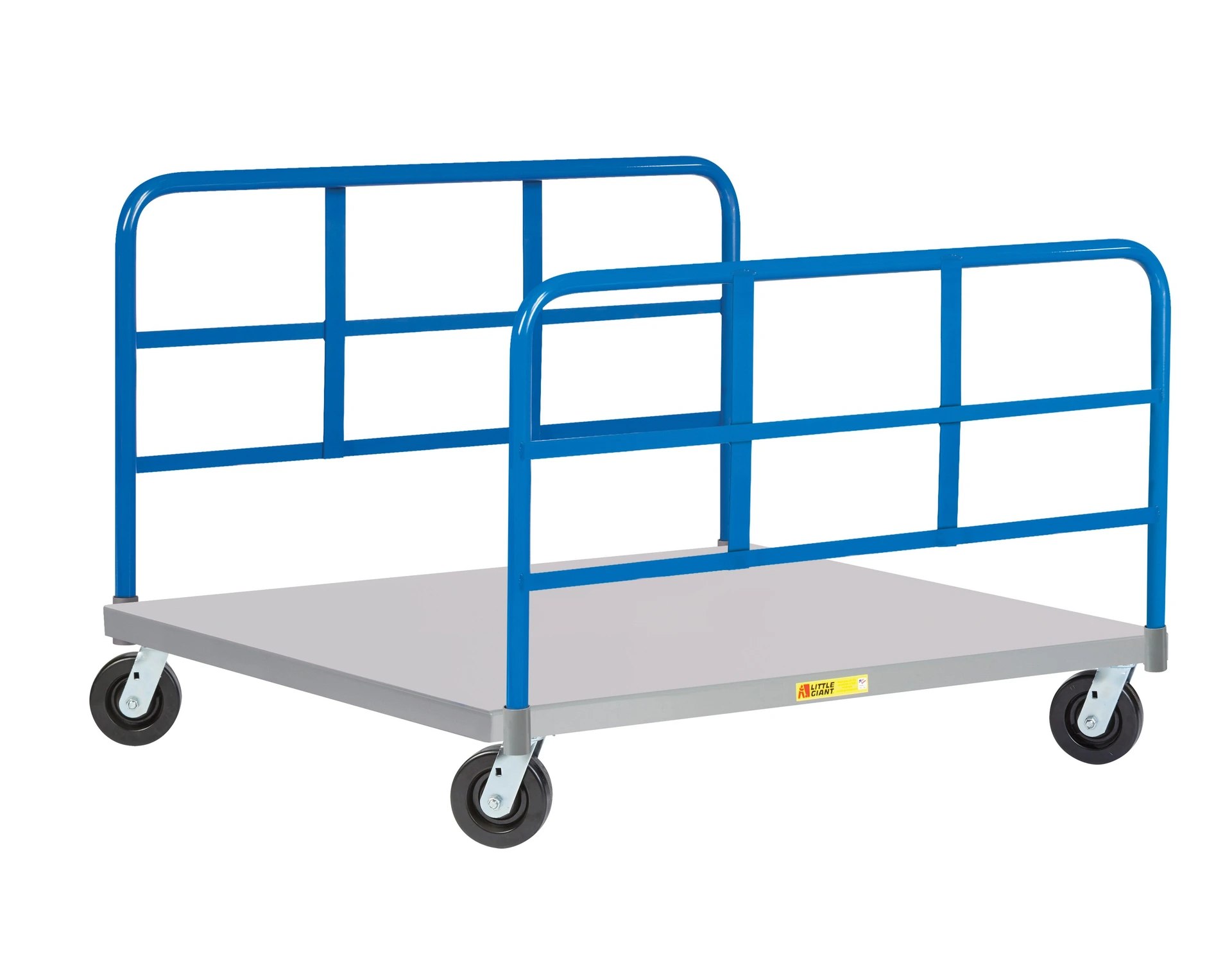 Little Giant Pallet Dolly with Double End Racks - LG-PDS-48-6PH-2H