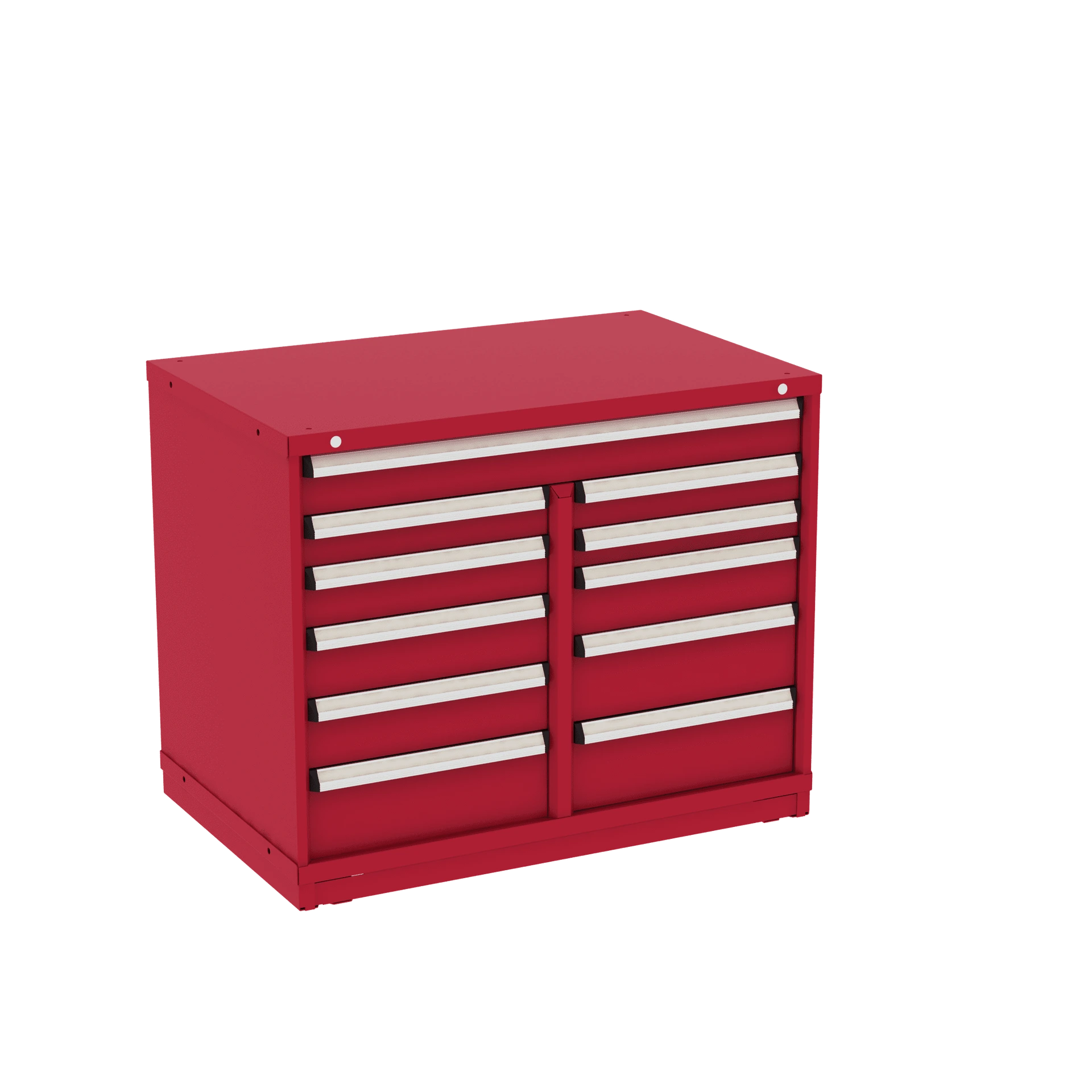 Borroughs Fork Truck Base Combination Cabinet 11 Drawers