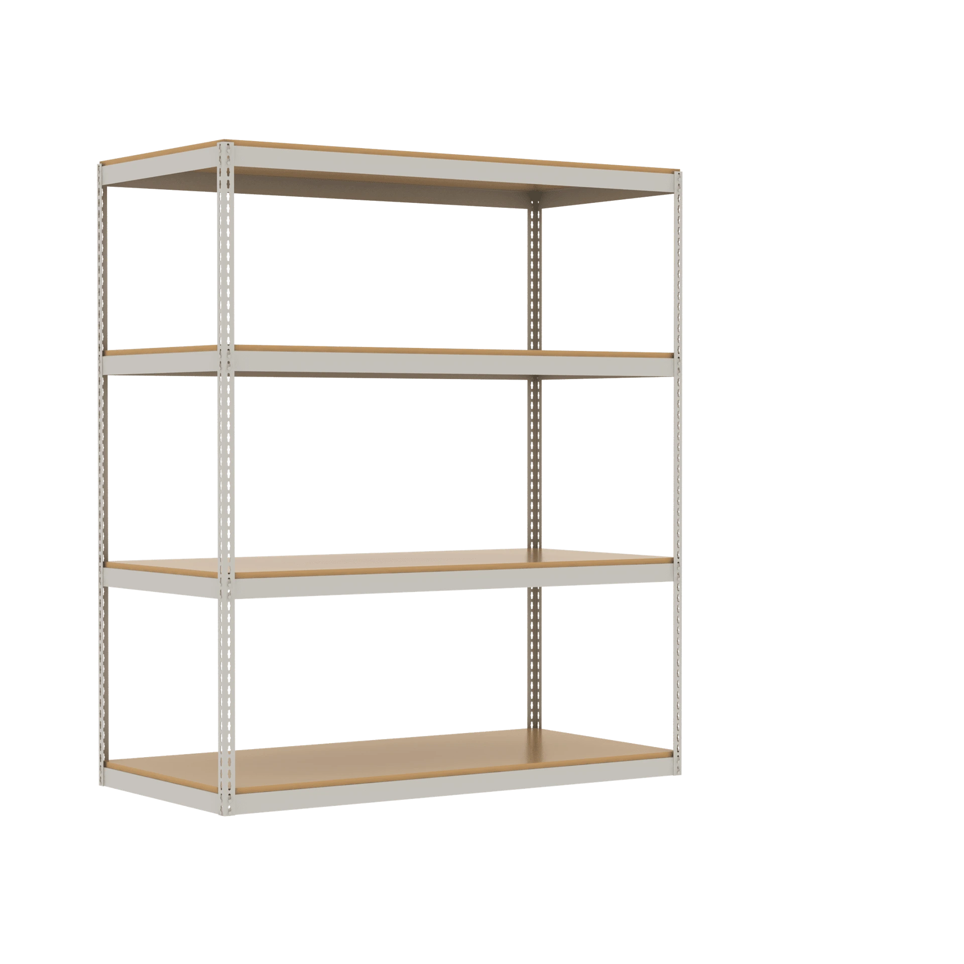 Borroughs Rivet-Span Automotive Bulky Parts Storage Unit with Particle Board Decking - BO-+7236