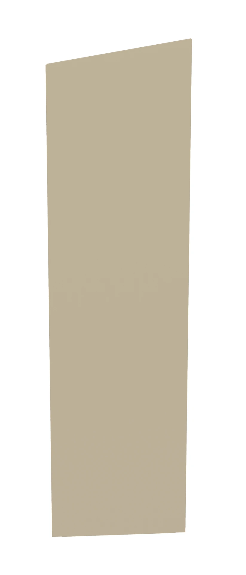 Sloping Top Boxed End Panel - Right Sloping Panel Sand