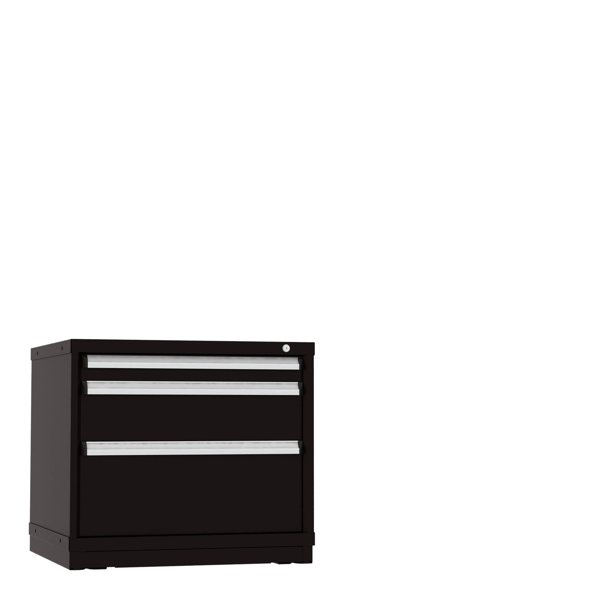 Borroughs Modular Drawer Cabinet Fork Truck Base, 3 Drawers