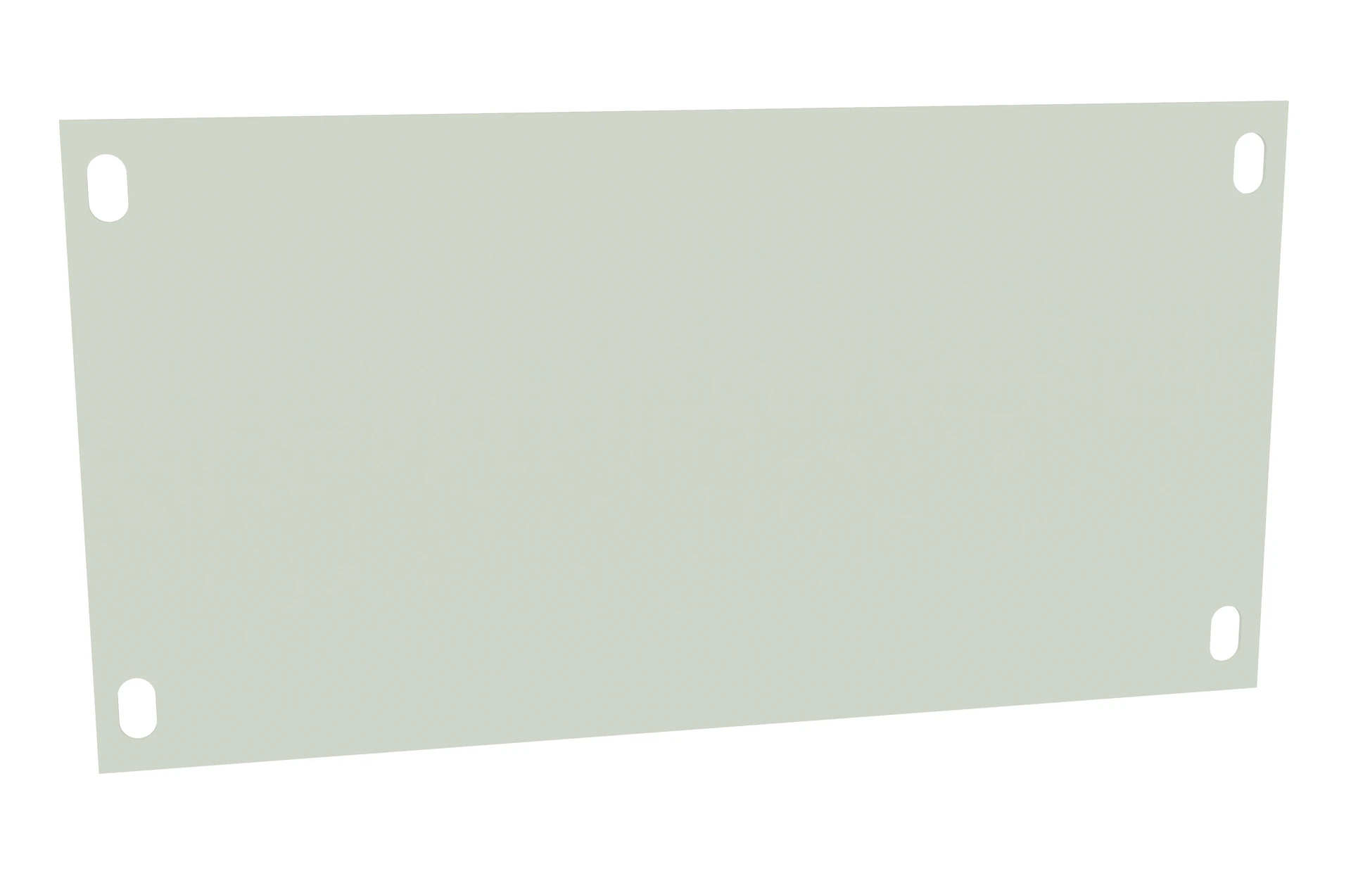 End Sway Plate for Q-Line Shelving Light Grey