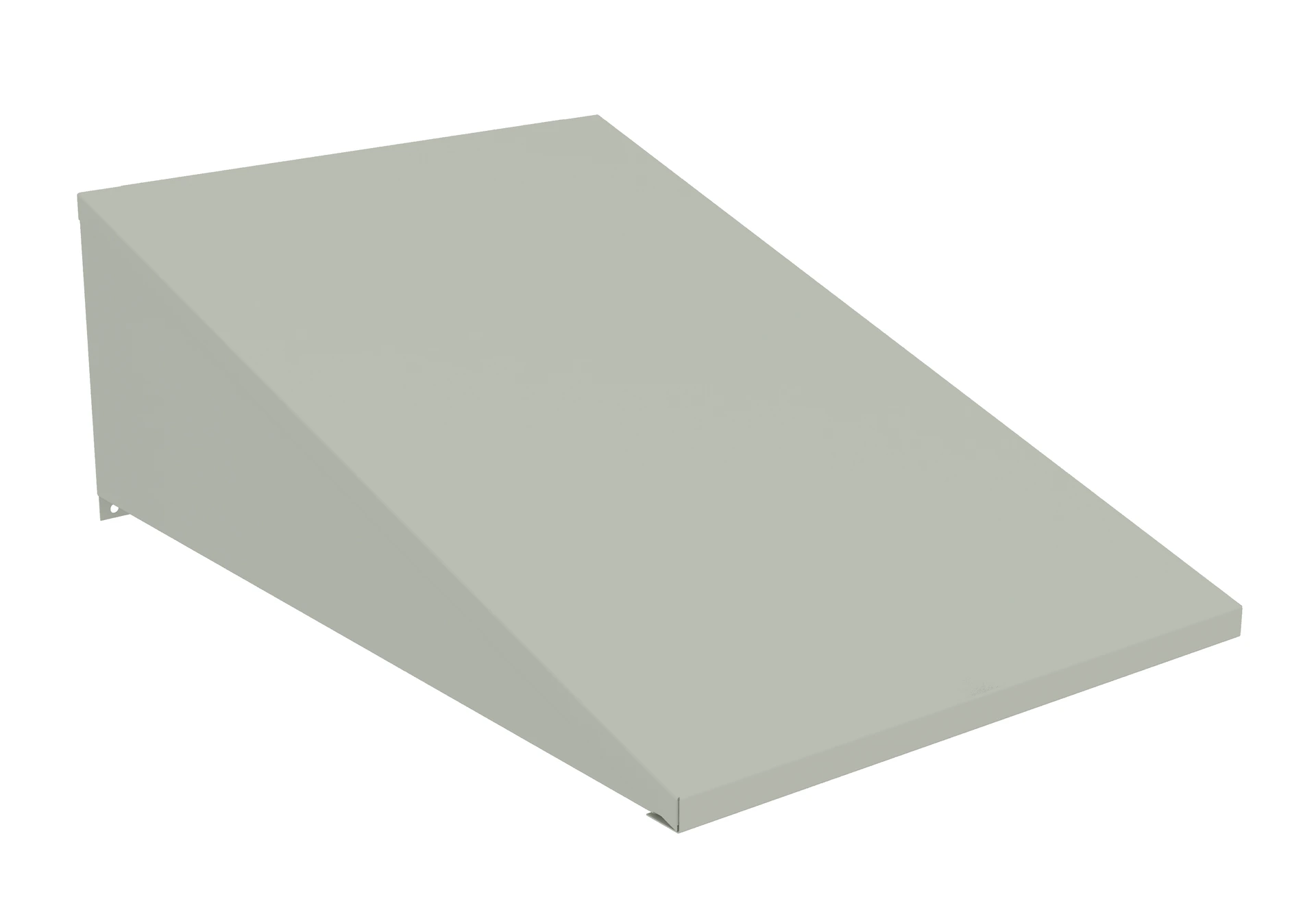 One-Wide Sloping Top Light Grey