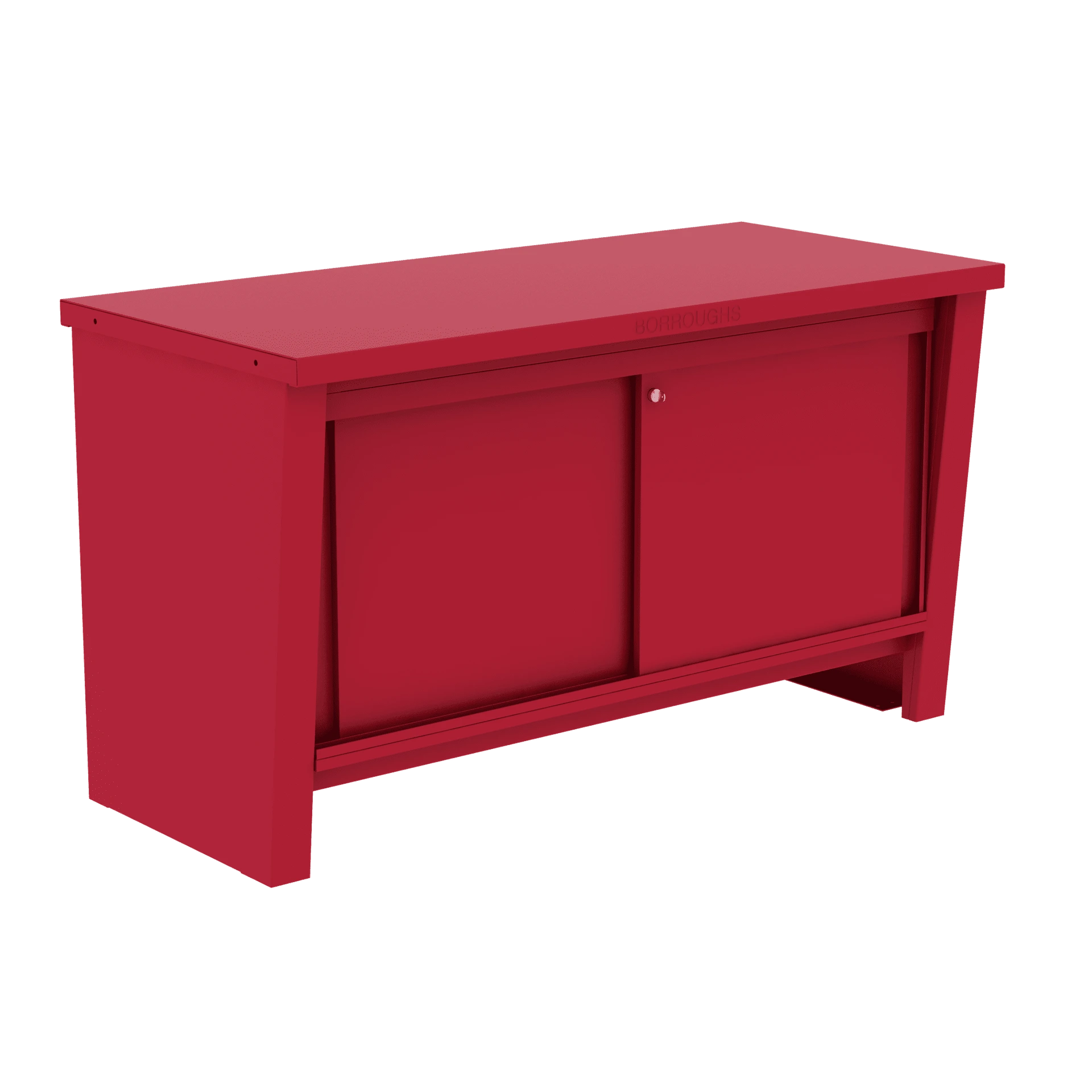 Borroughs AWS Taper Leg Enclosed Bench with Clearing