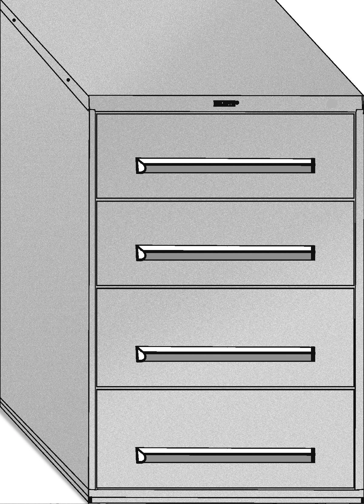 30" wide Modular Drawer Cabinet - EO-4418
